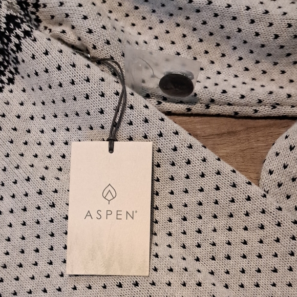 Men's Gray Patterned Cardigan Sweater - Picture 3 of 6